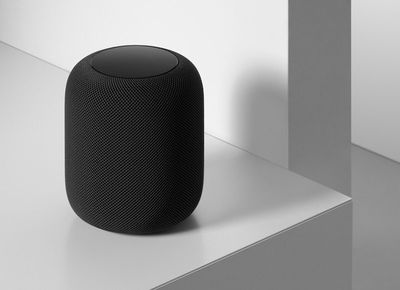 homepod on shelf