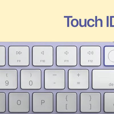 Touch ID Keyboard Feature
