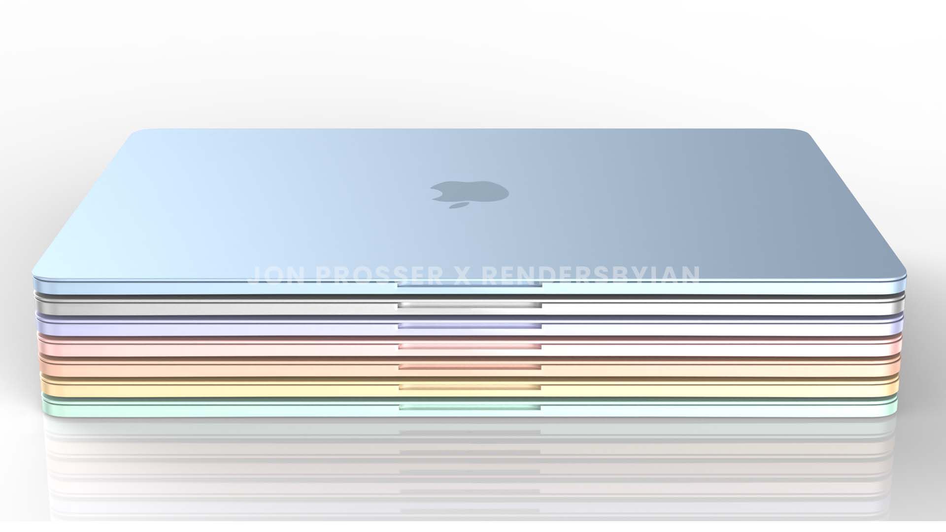 Images Reveal Colorful New Macbook Air Design Macrumors