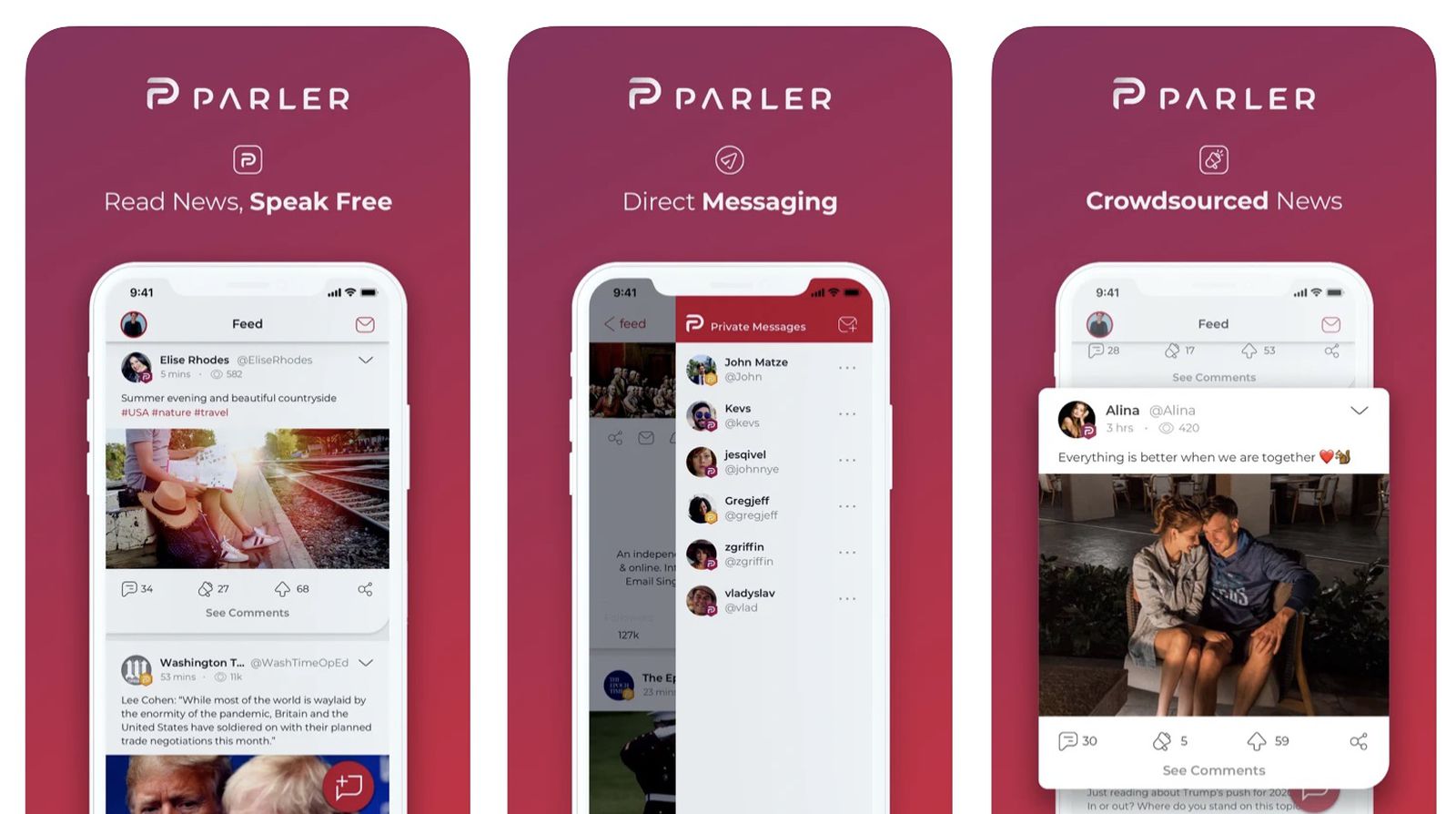 photo of Apple Approves Parler to Return to App Store image
