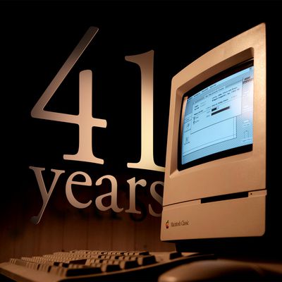 Classic Mac 41 Years Old Feature