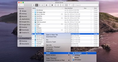 Apple Says Icloud Folder Sharing In Macos Catalina Coming This
