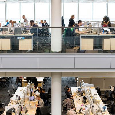 cork campus ireland team members working on two floors 20171106 carousel