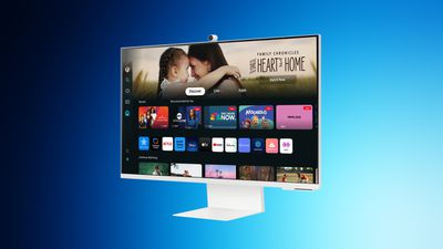 Samsung smart monitor blue