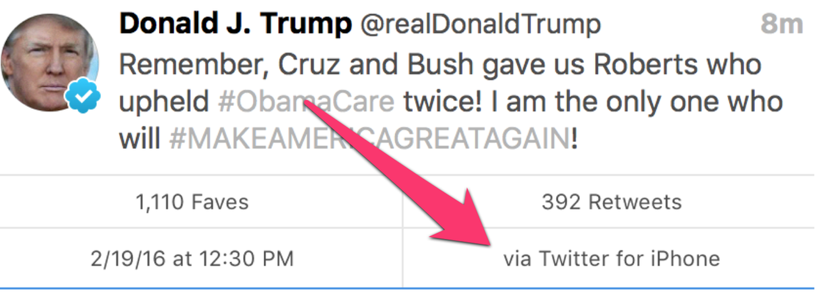 Donald Trump Calls for Apple Boycott While Tweeting With an iPhone ...