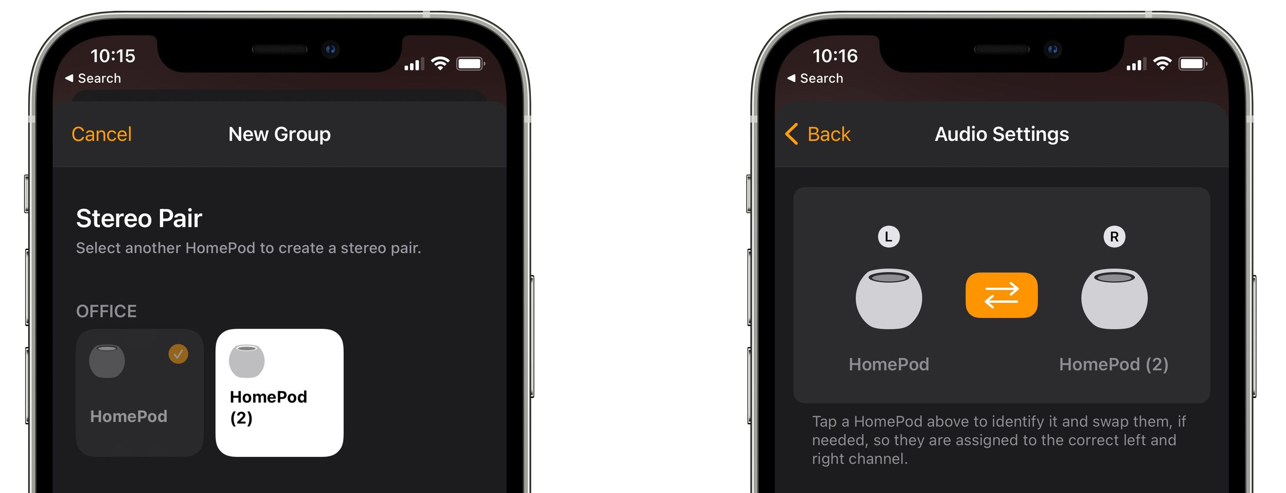 How to Use Two HomePods With a Mac for Stereo Audio Output - MacRumors