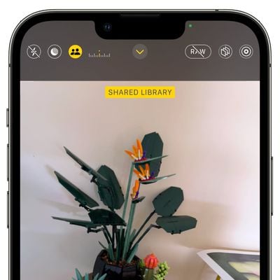 iCloud ha condiviso l'app della fotocamera della libreria di foto