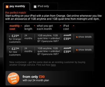 114454 orange uk ipad 99