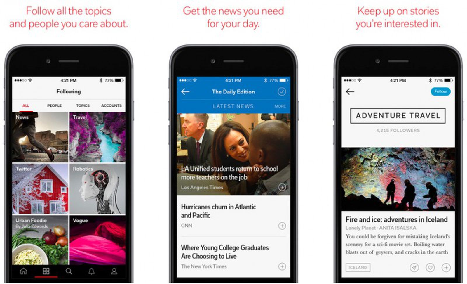 Flipboard For IOS Updated With New 'Topics' Feature And Redesigned Look ...