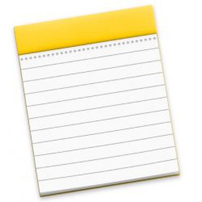 Notes mac App Icon