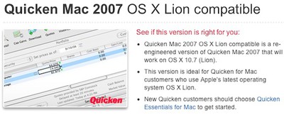 quicken software for macs