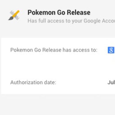 Pokemon go access