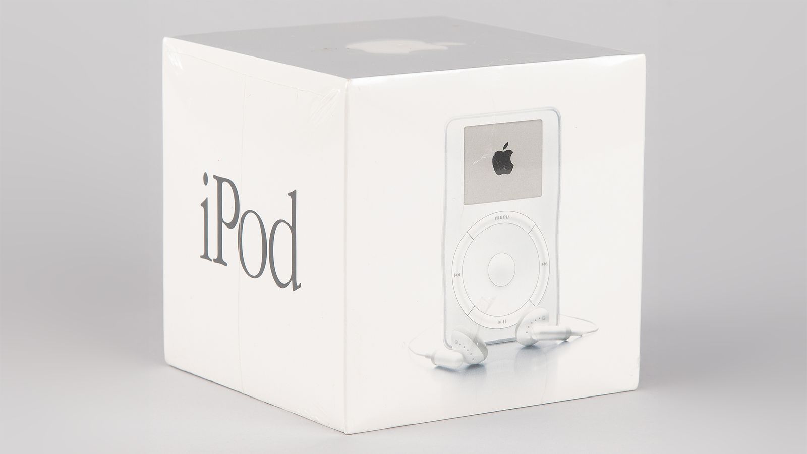 Original 2001 iPod in Sealed Box Sells for Eye-Watering Price at