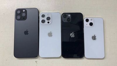 iphone 13 lineup dummy models