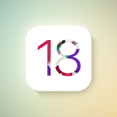 Generic iOS 18 Feature Yellow Iridescent