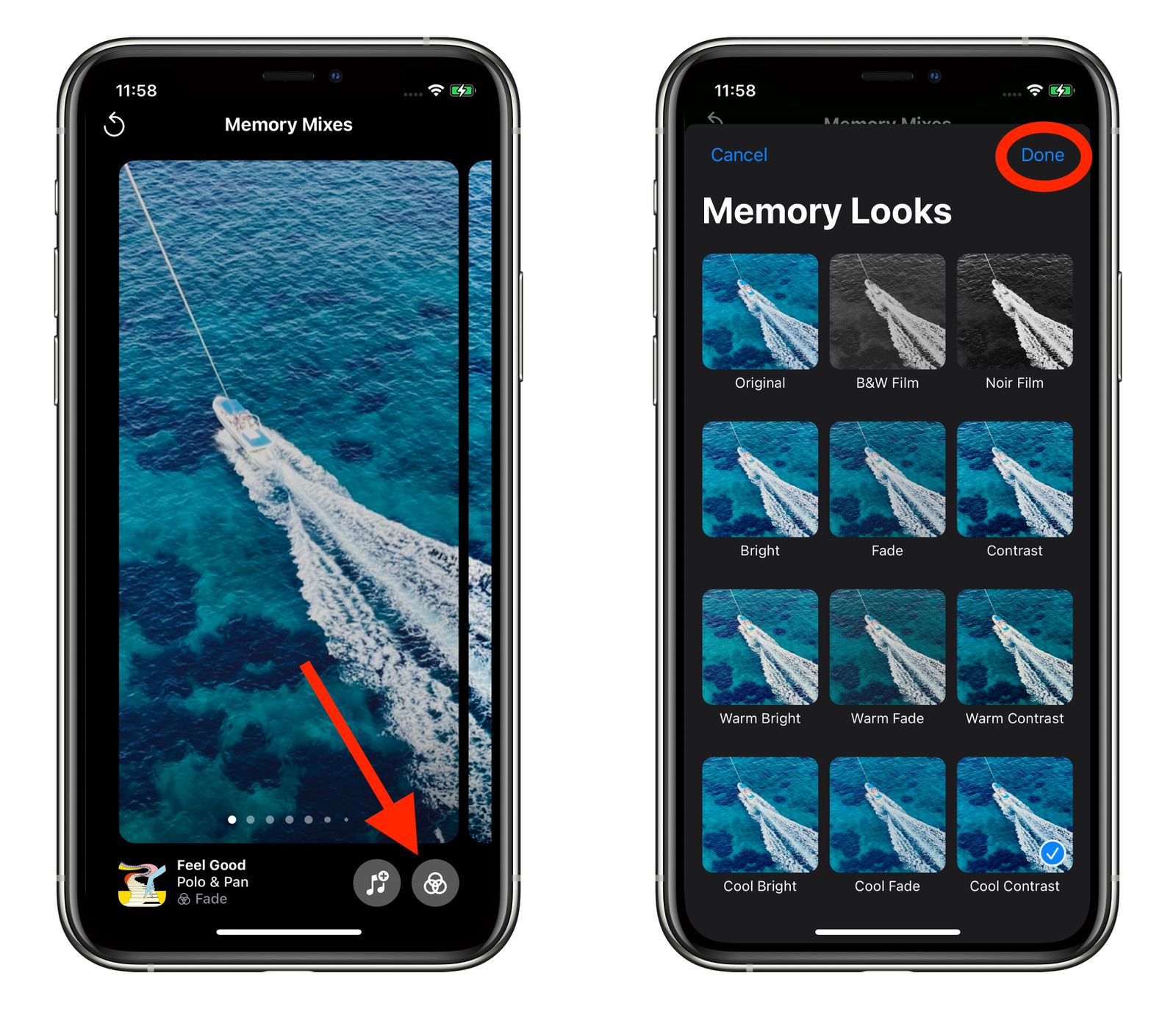 iOS 15: How to Enhance Photos App Memories With 'Memory Looks' - MacRumors