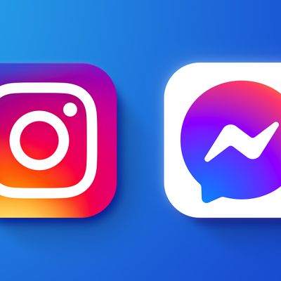 General Insta Facebook Messenger Feature Blue