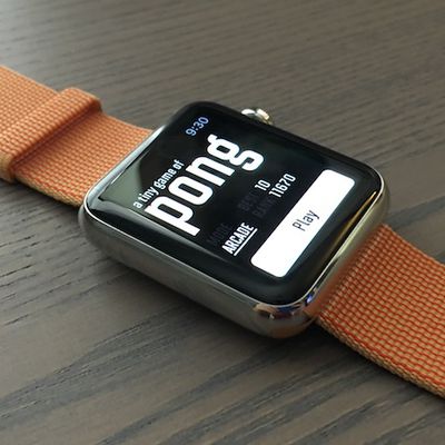 apple watch pong