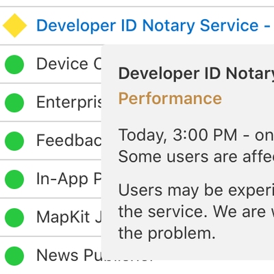 developer notary service