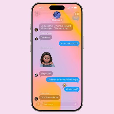 ios 26 messages backgrounds