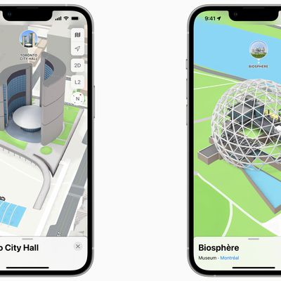 apple maps 3d canada