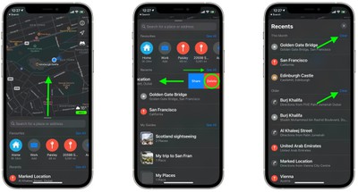 location history apple iphone