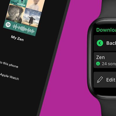 spotify offline playback apple watch