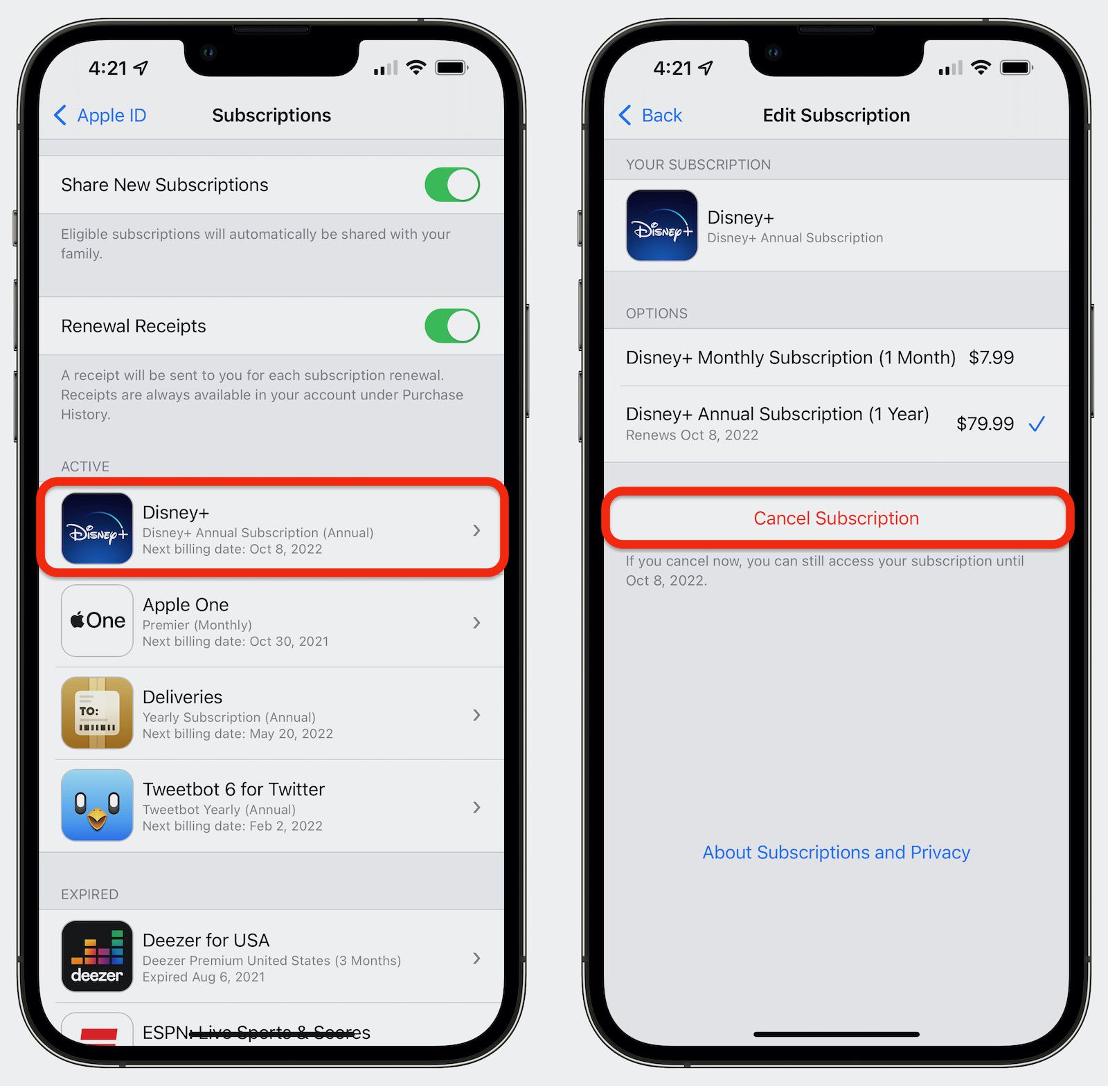 How to Cancel App Store Subscriptions MacRumors