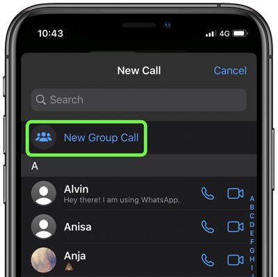 How to Group Video Chat With Up to Eight People in WhatsApp - MacRumors