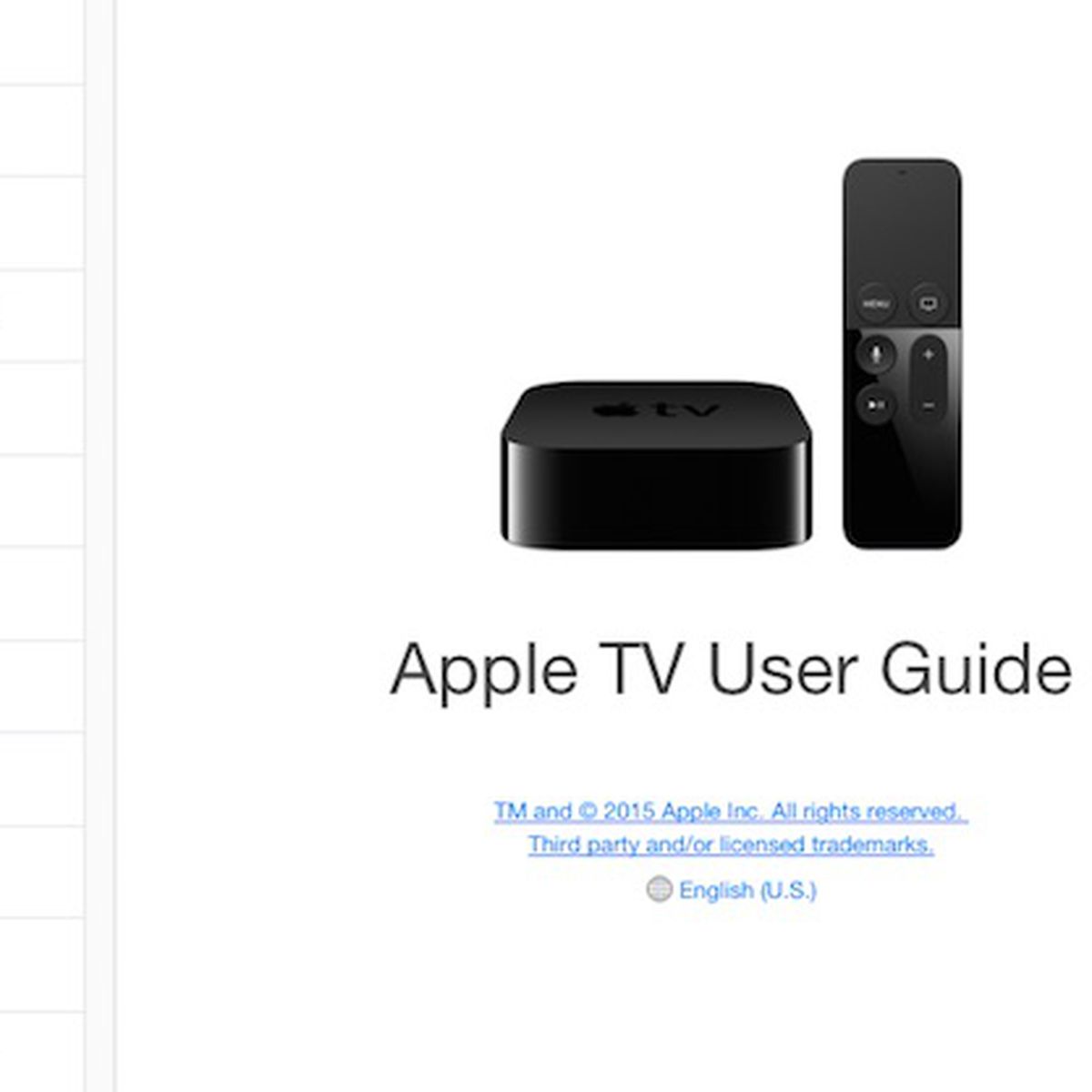 New Apple TV Tidbits: Limited App Discovery, User Guide, Amazon Pulls TVs, and More - MacRumors