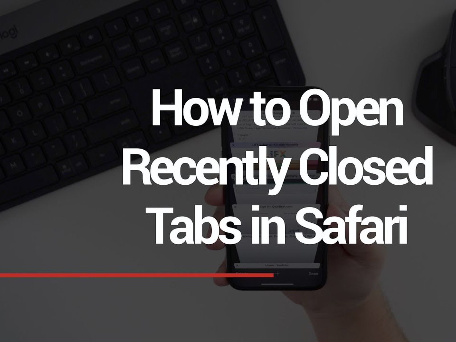 How to Open a Recently Closed Tab in Safari on Your iOS Device