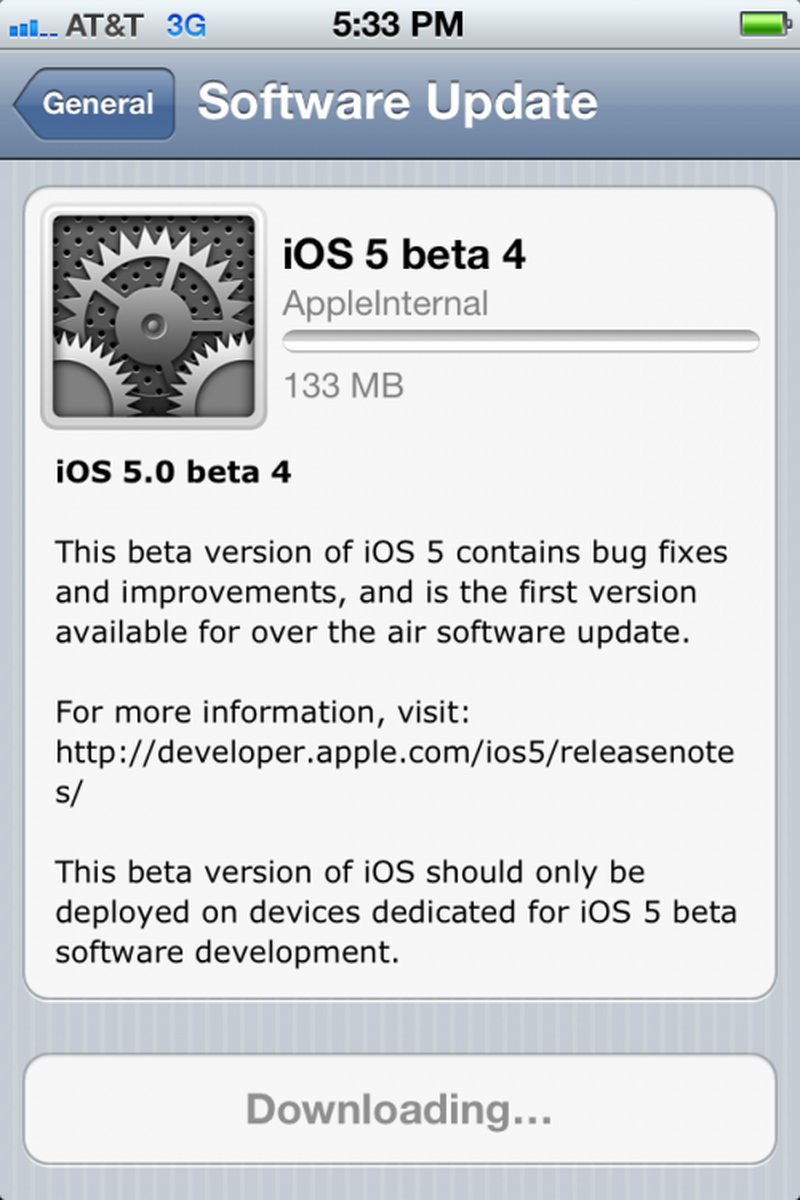 photo 2 iOS 5 OTA Upgrade