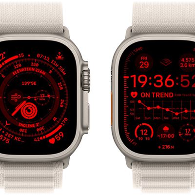 2apple watch ultra night mode