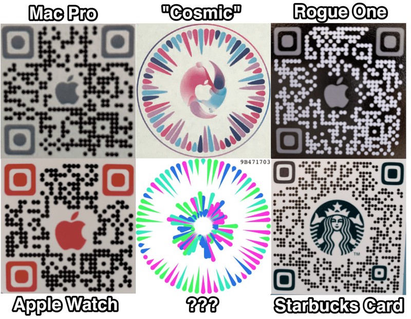 iOS 14 QR codes