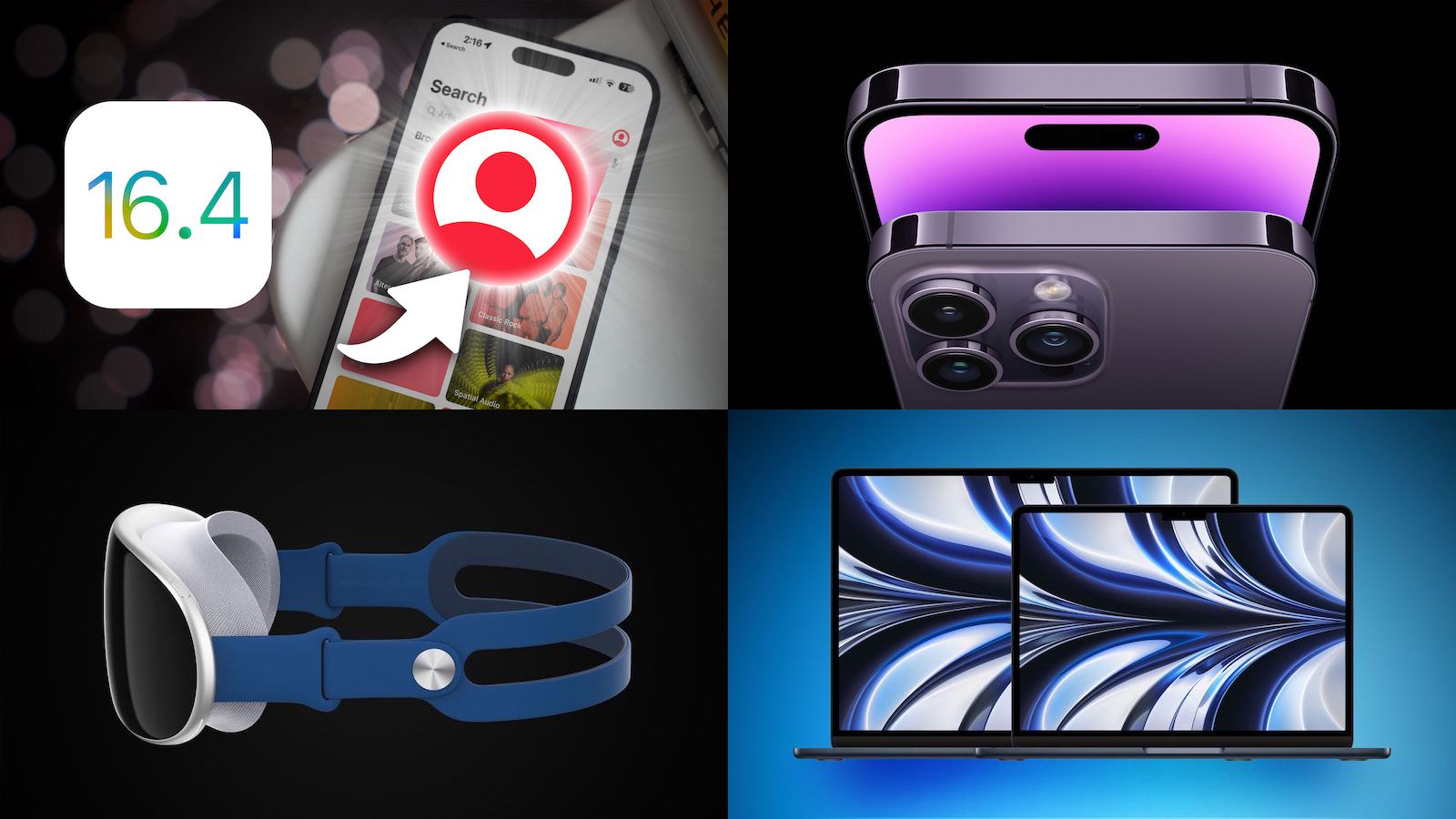 Top Stories: iOS 16.4 Beta, iPhone 15 Rumors, Headset Delay, and More ...