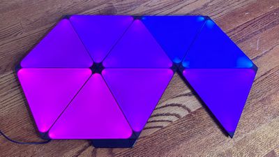 nanoleaf black panels purple - Nanoleaf پانل های Ultra Black Light با نسخه محدود را عرضه می کند