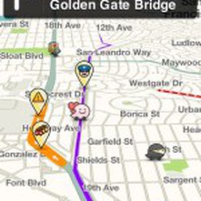 waze screenshot