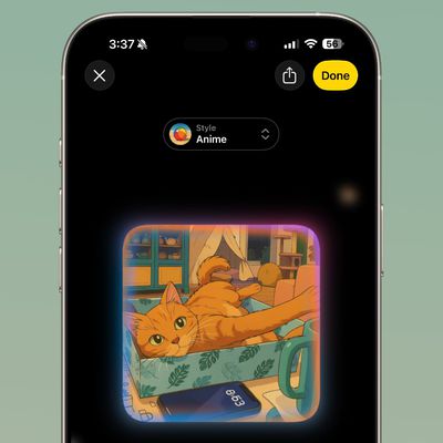 ios 26 anime image playground style