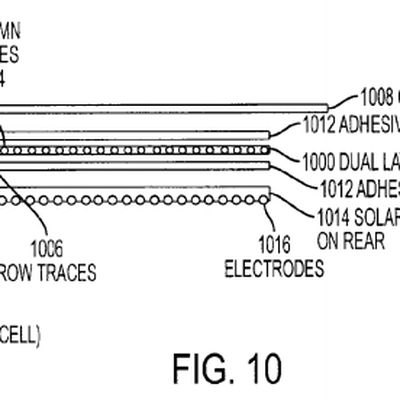 solar touchscreen patent