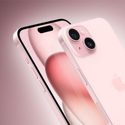 iPhone 15 General Feature Pink