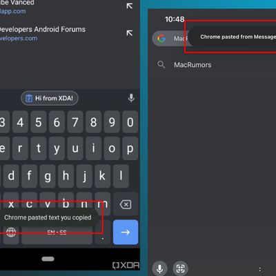 android 12 clipboard access ios 14 style