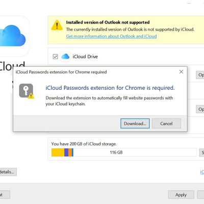 icloud password extension windows