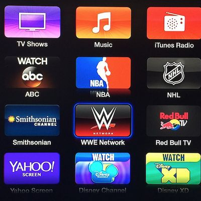 wwe apple tv home