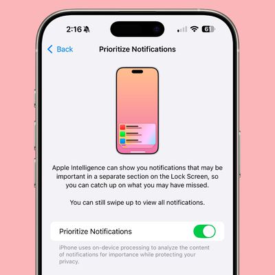 prioritize notifications ios 18 4