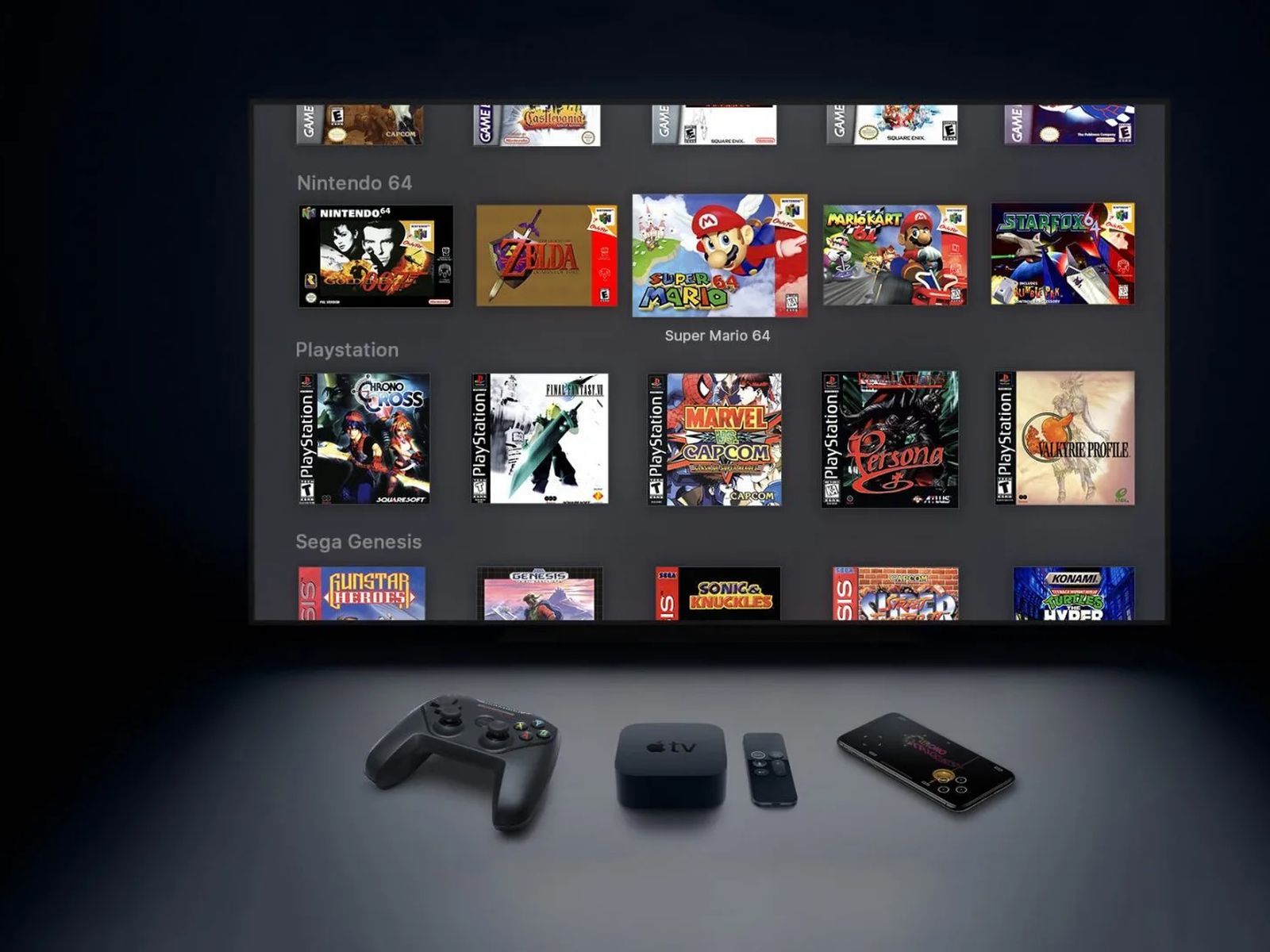 PlayStation and SEGA Emulator for iPhone and Apple TV Coming to App Store  [Updated] - MacRumors