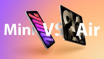 ipad mini vs air early 2022