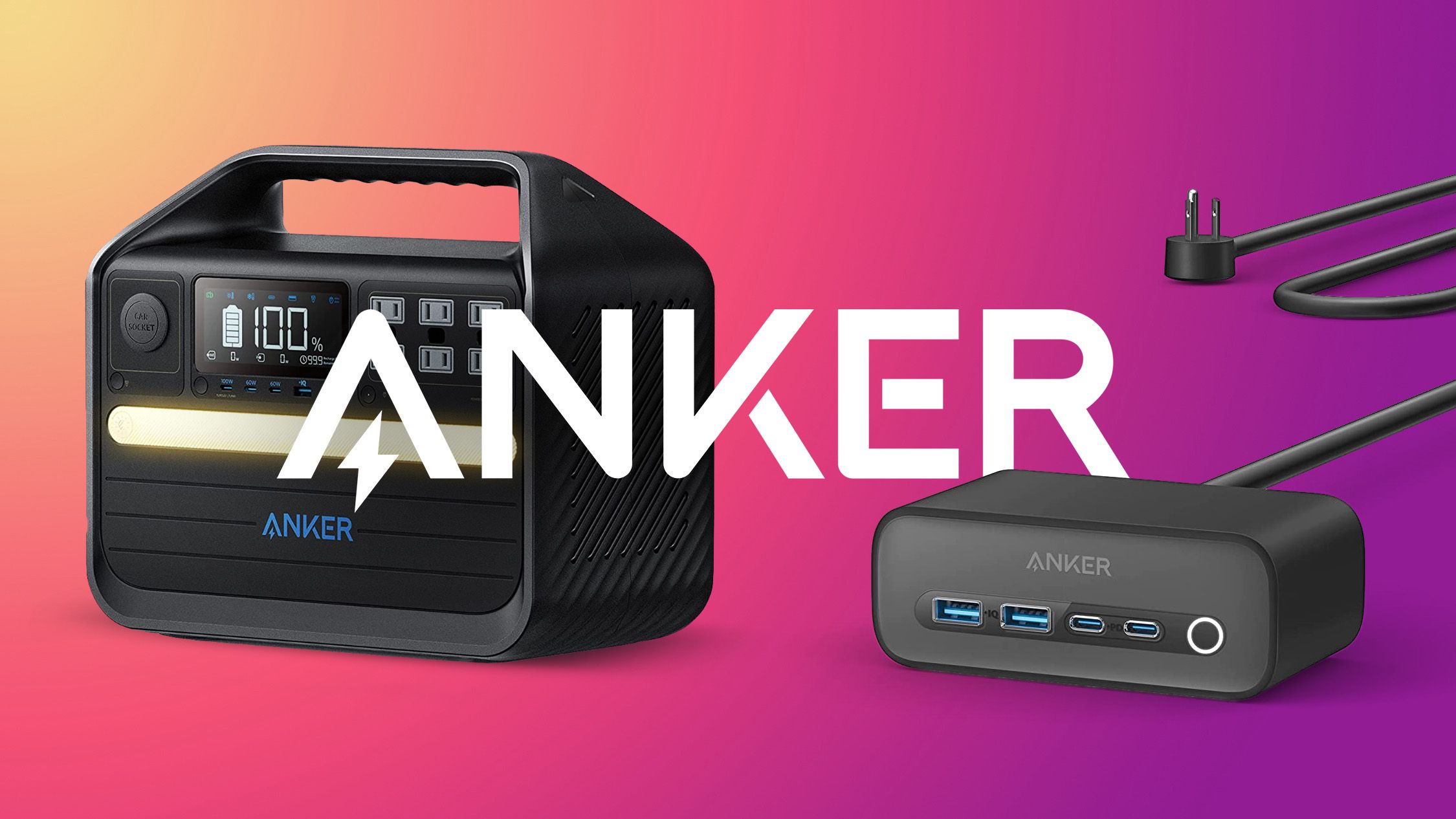 Deals: Save on Anker’s Best USB-C Accessories Portable Batteries Bluetooth Speakers and More on Amazon