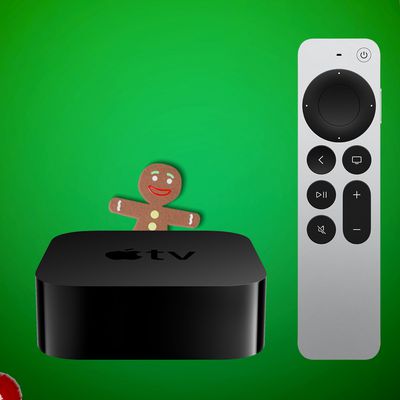 apple tv gingerbread ornaments