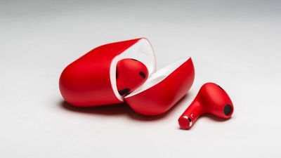 colorware airpods red - هدیه MacRumors: ایرپادهای رنگی سفارشی 3 را از ColorWare برنده شوید