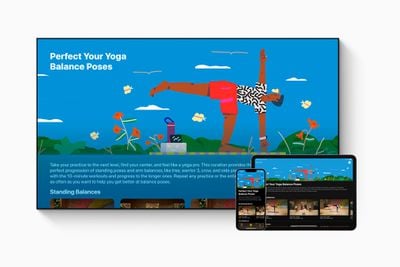 Apple fitness plus winter update collections yoga